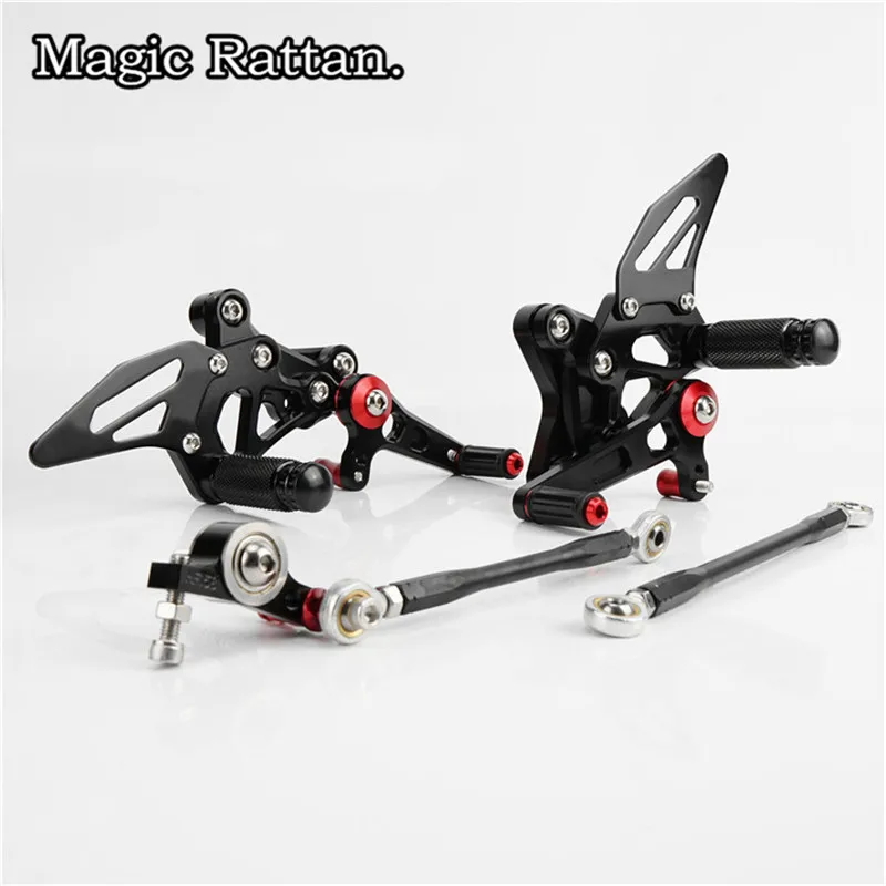 

Motorcycle CNC Adjustable Rearsets Footrest Foot Pegs Rear Sets For Ducati Streetfighter 848 848EVO 1098