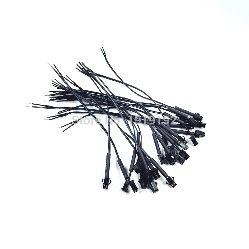 

20PCS/lot Female EL Wire Connectors with 3.2mm Heat shrinkable tube for EL wire or EL strips EL Panel party decoration