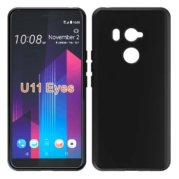 

10PCS/LOT.matte Skid-proof Soft TPU Transparent Silicone Clear Case Cover for HTC U11 eyes