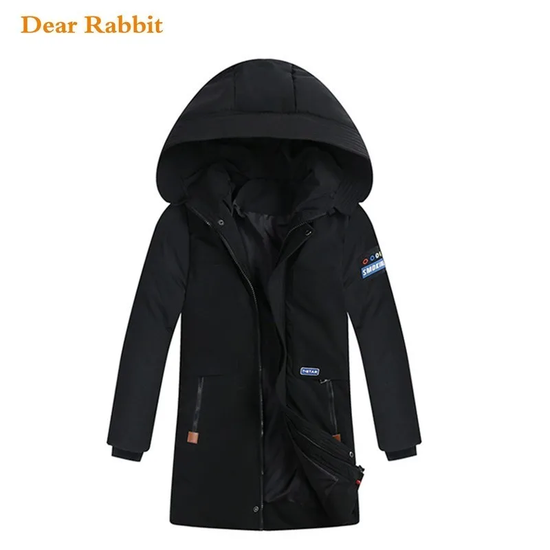 

-30 degree Children clothes 2019 Winter Down cotton Jackets for Boys Snowsuit Kids Parka Warm Thick Coat TeenOutwear clothing