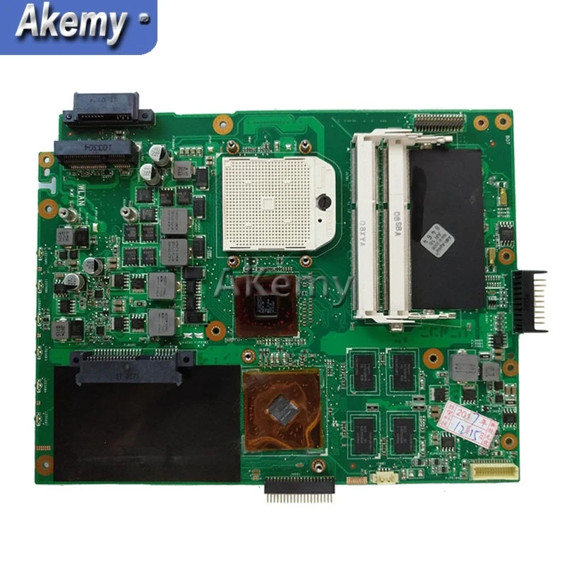 XinKaidi K52DR материнская плата для ноутбука ASUS K52DR A52DE K52DE A52DR K52D K52 тест оригинальная материнская плата AMD 1G видеокарта