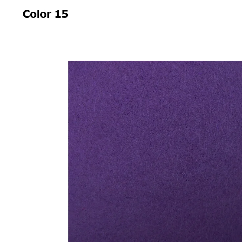 WISHMETYOU, 2 мм, 30 см, цветная ткань для валяния, сделай сам, для шитья кукол, Ремесла, Декор для дома, Нетканый полиэстер, набор для одежды, войлок - Цвет: Color 15 as photo