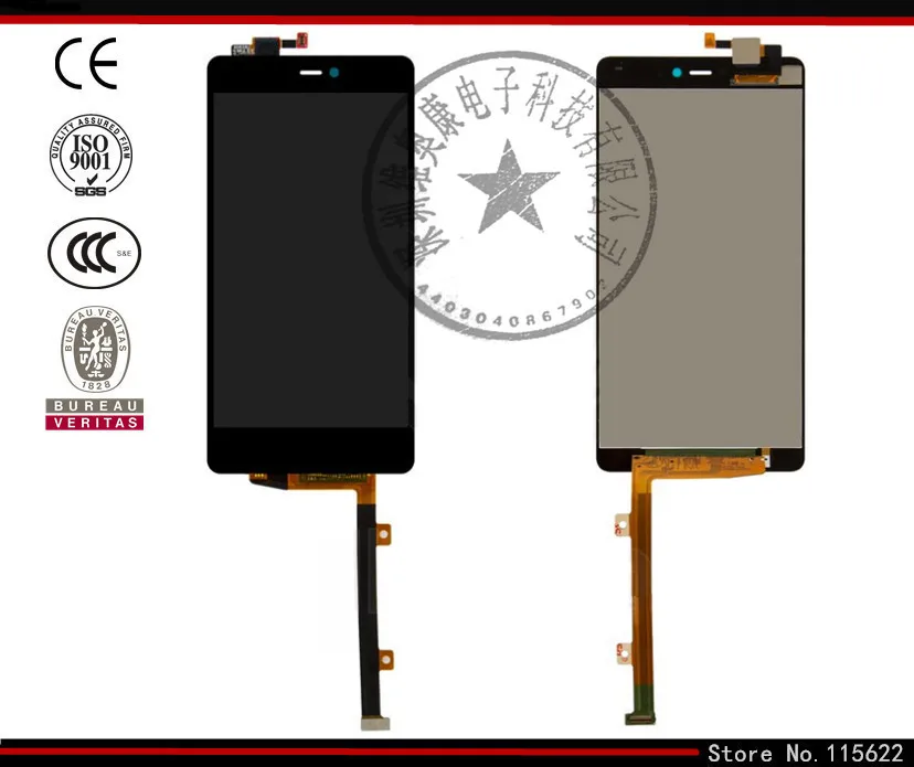 

LCD display screen for Xiaomi Mi4i Cell Phone, (black, original (PRC), with touchscreen,with Logo)