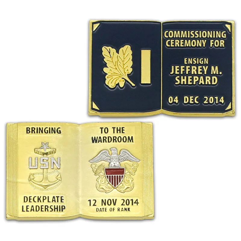

Customized Ceremony Souvenir Gold Challenge Coins