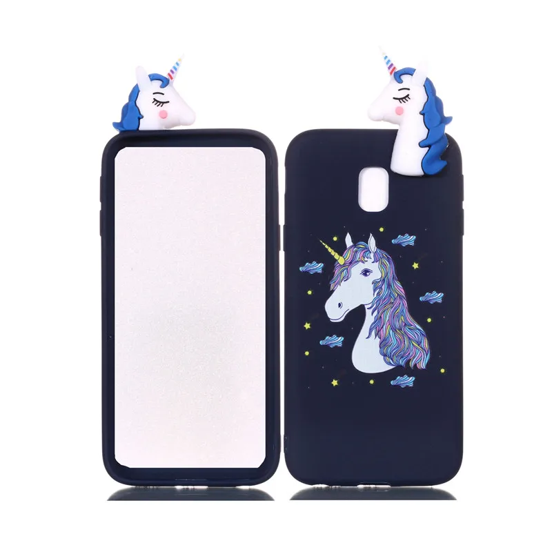 3D Мягкий Силиконовый ТПУ чехол для Samsung Galaxy J3 J5 J7 2016 2017 с милой пандой кошкой