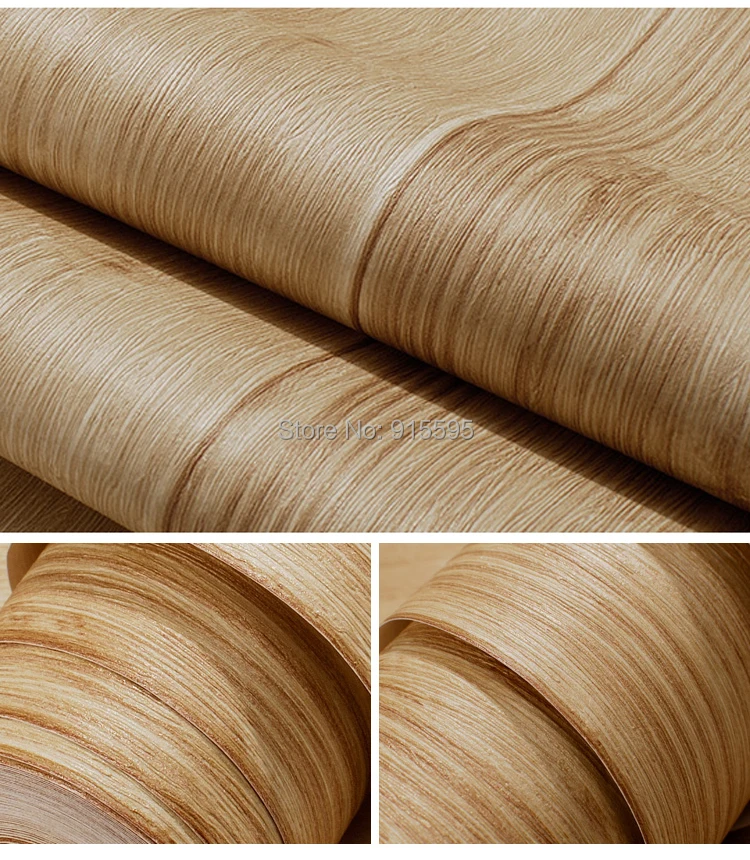 Винтажный китайский стиль имитация деревянного пола узор обои ПВХ глубоким тиснением спальня гостиная ресторан диван обои
