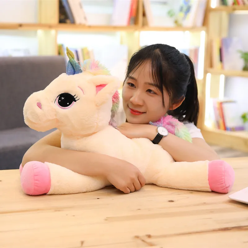 40/60/80cm Cartoon Large Plush Unicorn Stuffed Animal Toy Kids Sleeping Cushion Pillow Unicornio Baby Doll Kawaii Birthday Gift 40/60/80cm Cartoon Large Plush Unicorn Stuffed Animal Toy Kids Sleeping Cushion Pillow Unicornio Baby Doll Kawaii Birthday Gift