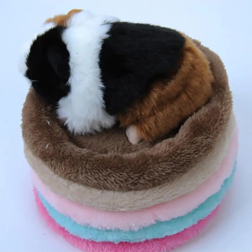 Trasner Dog Bed мягкого флиса Guinea Pig кровать зима малая клетка для животных коврик Хомяк Спящая кровать 5,7 Trasner Dog Bed мягкого флиса Guinea Pig кровать зима малая клетка для животных коврик Хомяк Спящая кровать 5,7