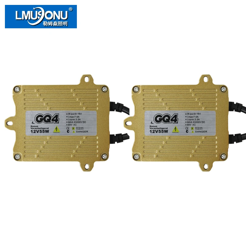 LMUSONU 1 PAIR HIGH QUALITY GQ4 AC 12V 55W CANBUS HID XENON BALLAST CAR DIGITAL CANBUS