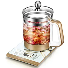 Отверждения горшок полностью автоматическая многофункциональная Толстая стеклянная Традиционная китайская медицина филиал электрический чайник Защита от перегрева