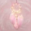 Home decoration girl heart room pendant simple dream catcher small night light handmade lovely birthday gift Wedding decoration ► Photo 3/6