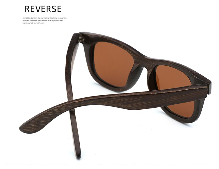 Новые детские модные трендовые солнцезащитные очки с покрытием из бамбукового пальмового стекла очки из бамбукового дерева TAC линзы UV400 Солнцезащитные очки