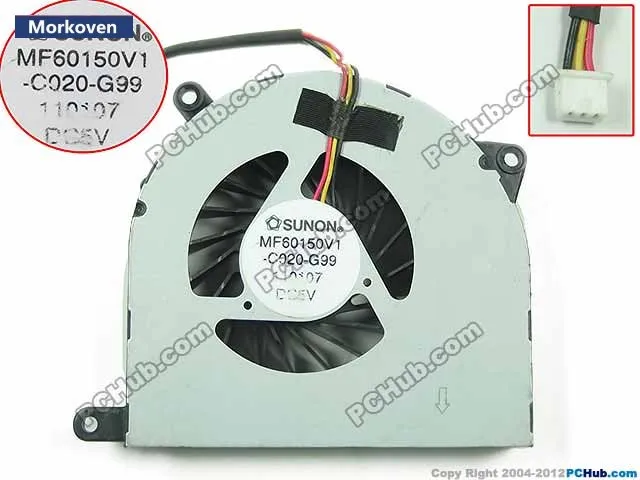 Кулер для охлаждения процессора ноутбука MSI CR70 MS-1755 MS-1751 FR700 FX720 MS-1753 MS-1754 GP70 |