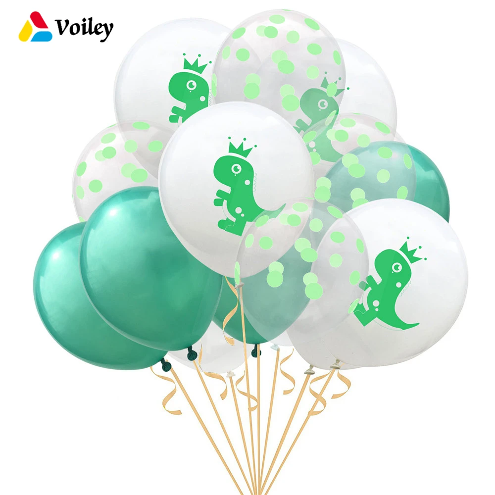 

Dinosaur Birthday Party Baby Shower Balloons 1Set Foil Confetti Toy Dinosaur Air Ball Decorations DIY Event Gift for Guests,7