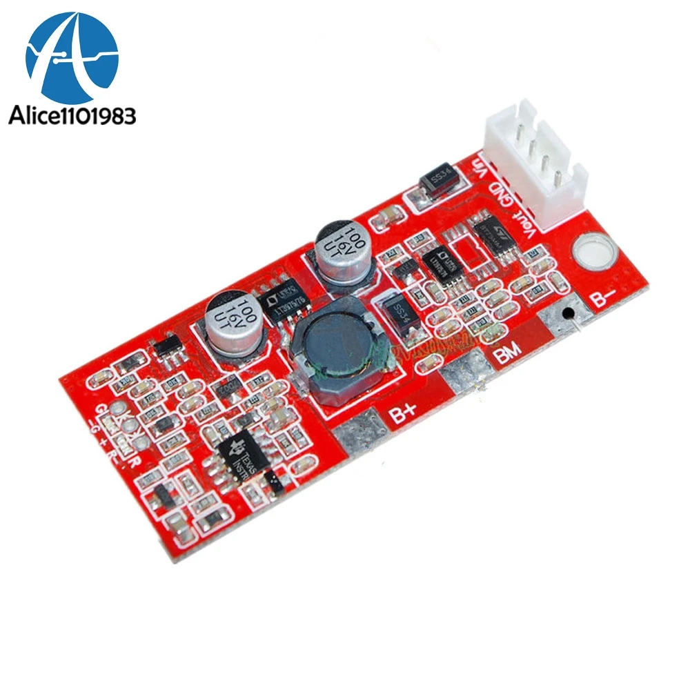 

DC-DC 2S 2 Serial 3.7V 9V 15V 1A Packs 18650 lithium SatelliteIntelligent Balance Charging Protection Diy Electronic Diy Kit