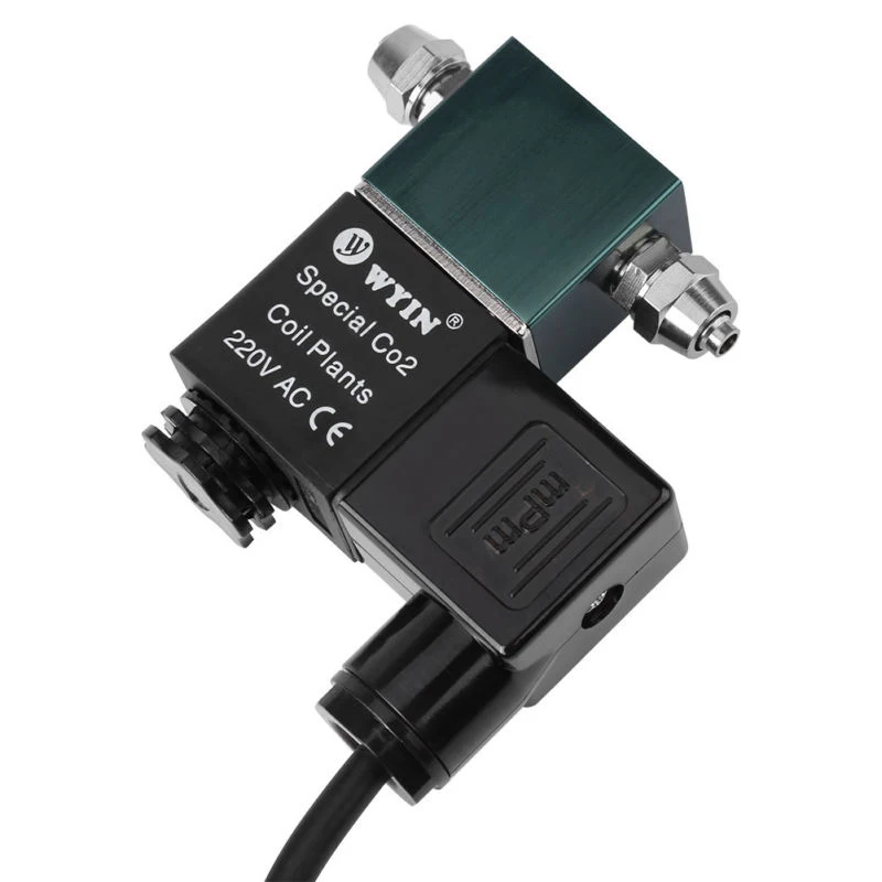 

1Pcs Magnetic Solenoid Valve CO2 Aquarium Fish Tank System Regulator Night Time