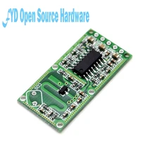 5 uds Electrónica Inteligente RCWL-0516 Módulo de sensor de radar de microondas humanos detección de movimiento interruptor módulo inteligente sensor