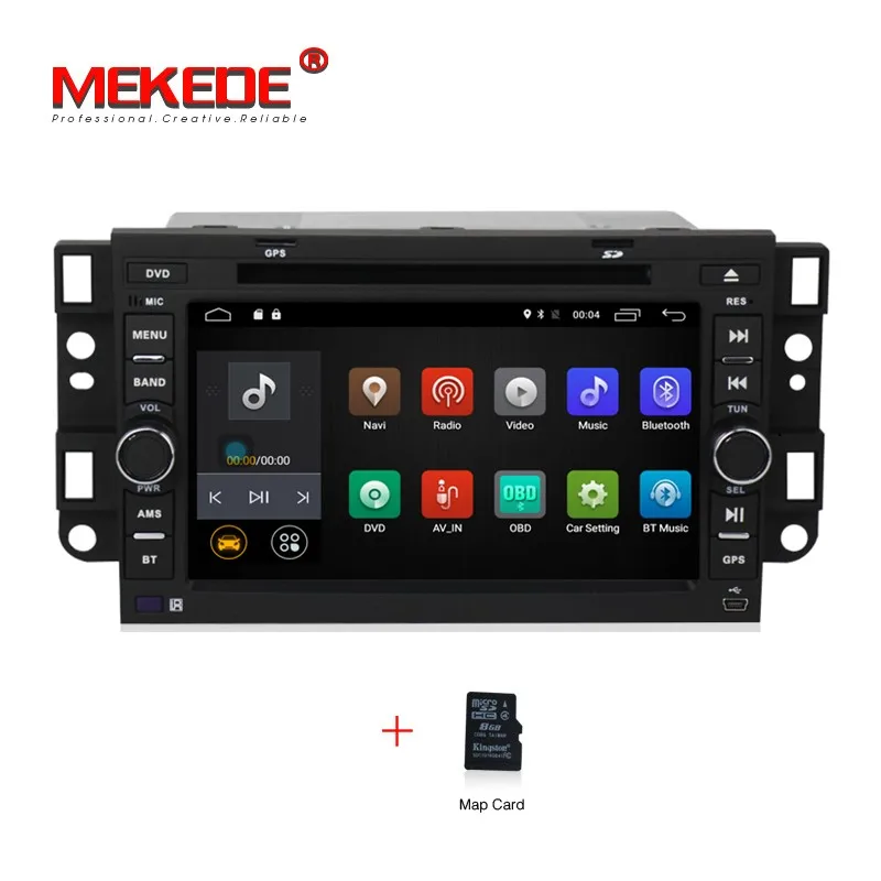 Android 7.1 Quad core 7 inch Car radio stereo DVD player for Chevrolet Epica Captiva Lova Aveo Spark Optra with GPS BT wifi | Автомобили и