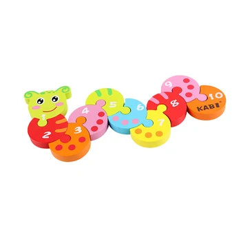 

1pc Early Building Blocks Education Colorful Cute Creative Caterpillar Educational Toy for Infant Baby Newborn