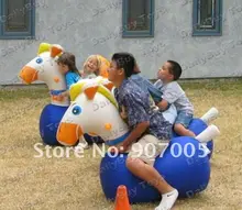 SPH02 Inflatable air tight pony hop / horse Med Size & Free Repair kits & 100% Quality Guaranty + Repair Kits 2pcs/lot!!!