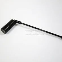 Светодиодный светильник для шкафа ювелирных изделий, 110-240 В, 50 шт./лот, черный Точечный светильник, теплый/дневной/холодный белый, 3000 K, 4000 K, 6000 K, Небольшой Светодиодный точечный светильник s