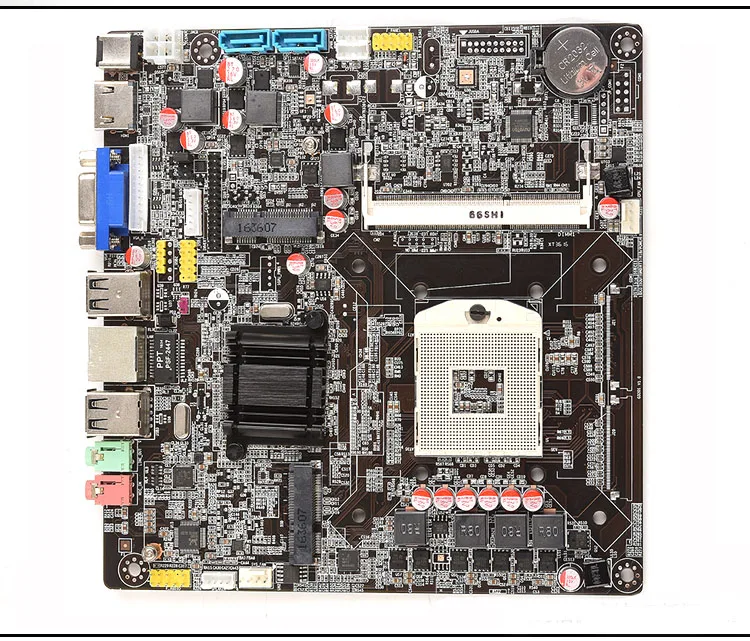 كامل جديد ، HM65-988 رقيقة جدا من لوحة أم للكمبيوتر I3I5I7 صغيرة مجلس دفتر CPU اللوحة