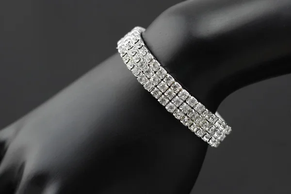 Качественные AAAA+ стразы, эластичный браслет на запястье, манжета, ювелирные изделия Bangel, вечерние, для косплея, милые подарки, модные, популярные, вечерние