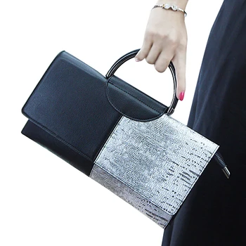 

Fashion Envelope Cover Handbag Genuine Leather Cowhide Leather Top-handle Bag Women Banquet Modern Shoulder Crossbody Bags Gifts