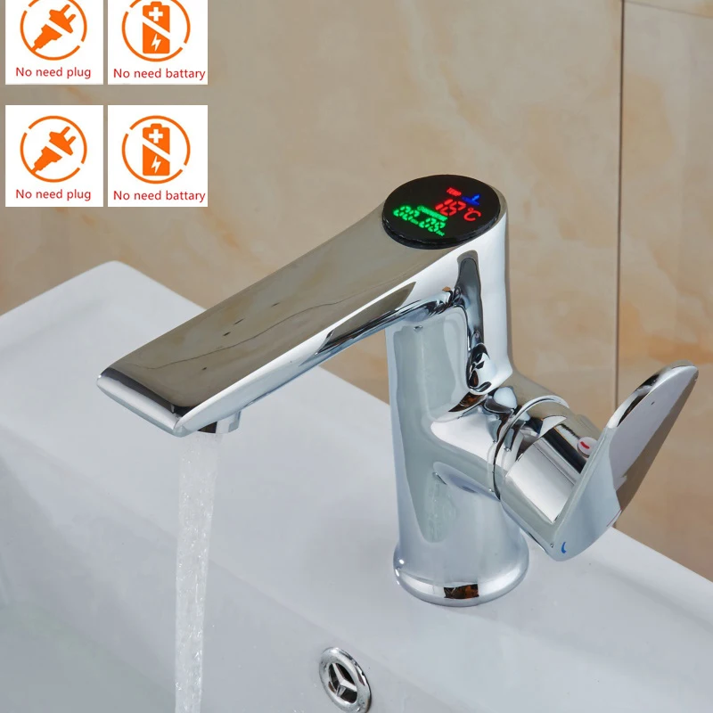 becola-LED-temperature-and-digital-display-faucet-Solid-brass-chrome-basin-tap-Water-Power-bathroom-faucets