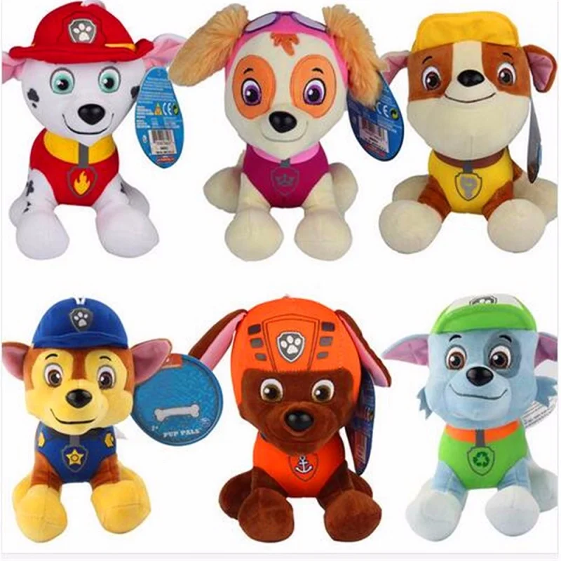 

Paw Patrol Dog Plush Doll 12 cm Anime Kids Toys Action Figure Plush Doll Model Stuffed and Plush Animals Toy gift