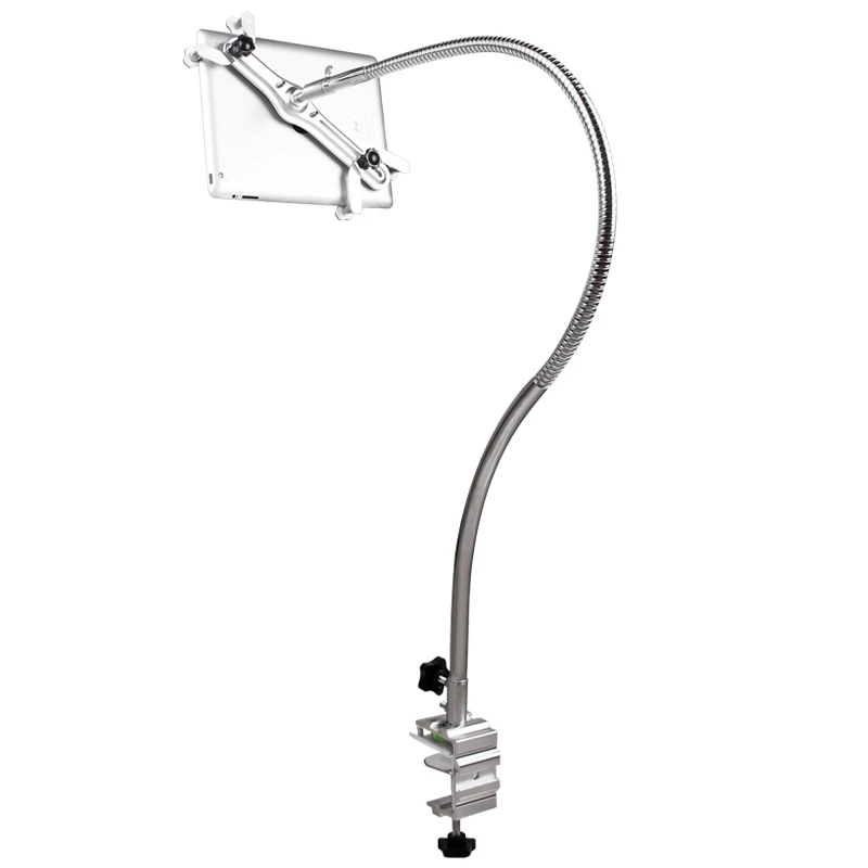Full Metal Long Flexible Arm 120cm 4-11 inch Smartphone/Tablet Holder Universal Rotation Bed Table Lazy Stand for iPad Air 1 2 3