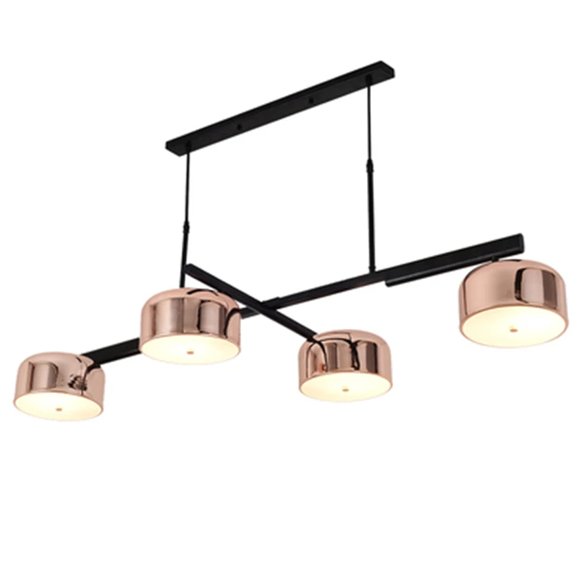 

Modern Restaurant Led Chandelier Bar Dining Room Minimalist Kitchen Pendant Lamps Revolving Hanging Hanglamps Lighting Fixtures