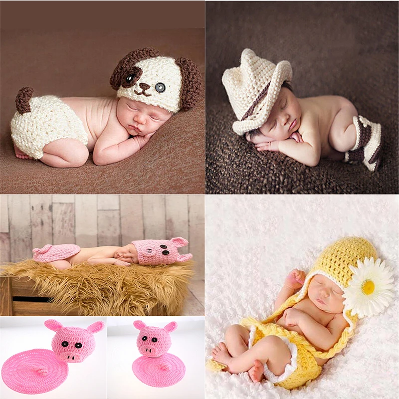 crochet sunflower baby outfit