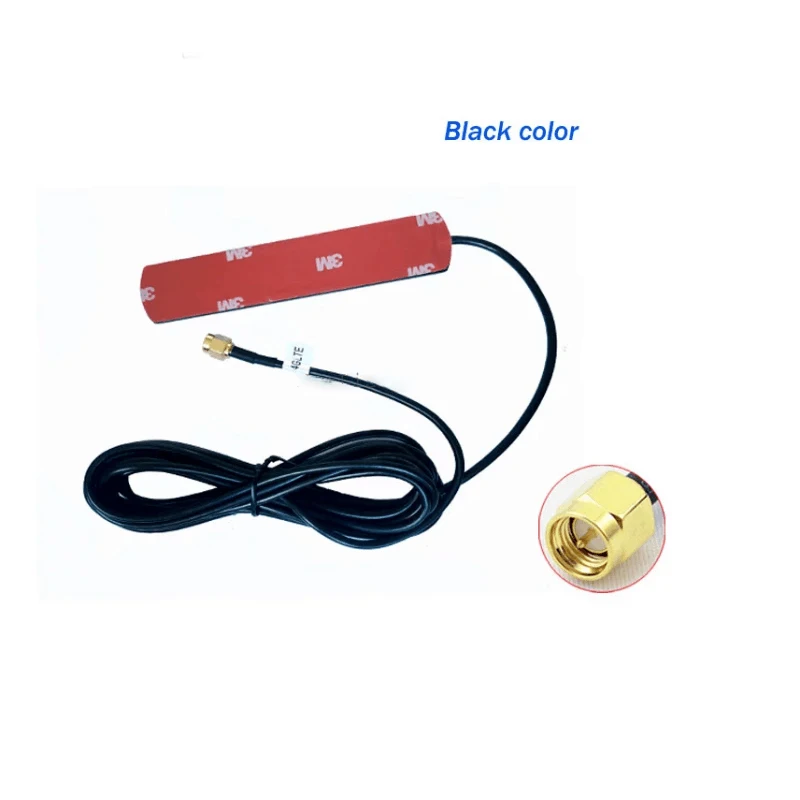 

Glass Mounted External Antenna Receiver LTE 4G Patch Antenna RG174 Cable 3 Meter Feeder SMA Male Pin Connector 1PCS