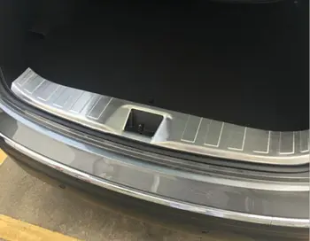 

Stainless Inner Rear Bumper Protector Guard Plate Cover Sill Trim For Nissan Murano 2015 2016 car accessories