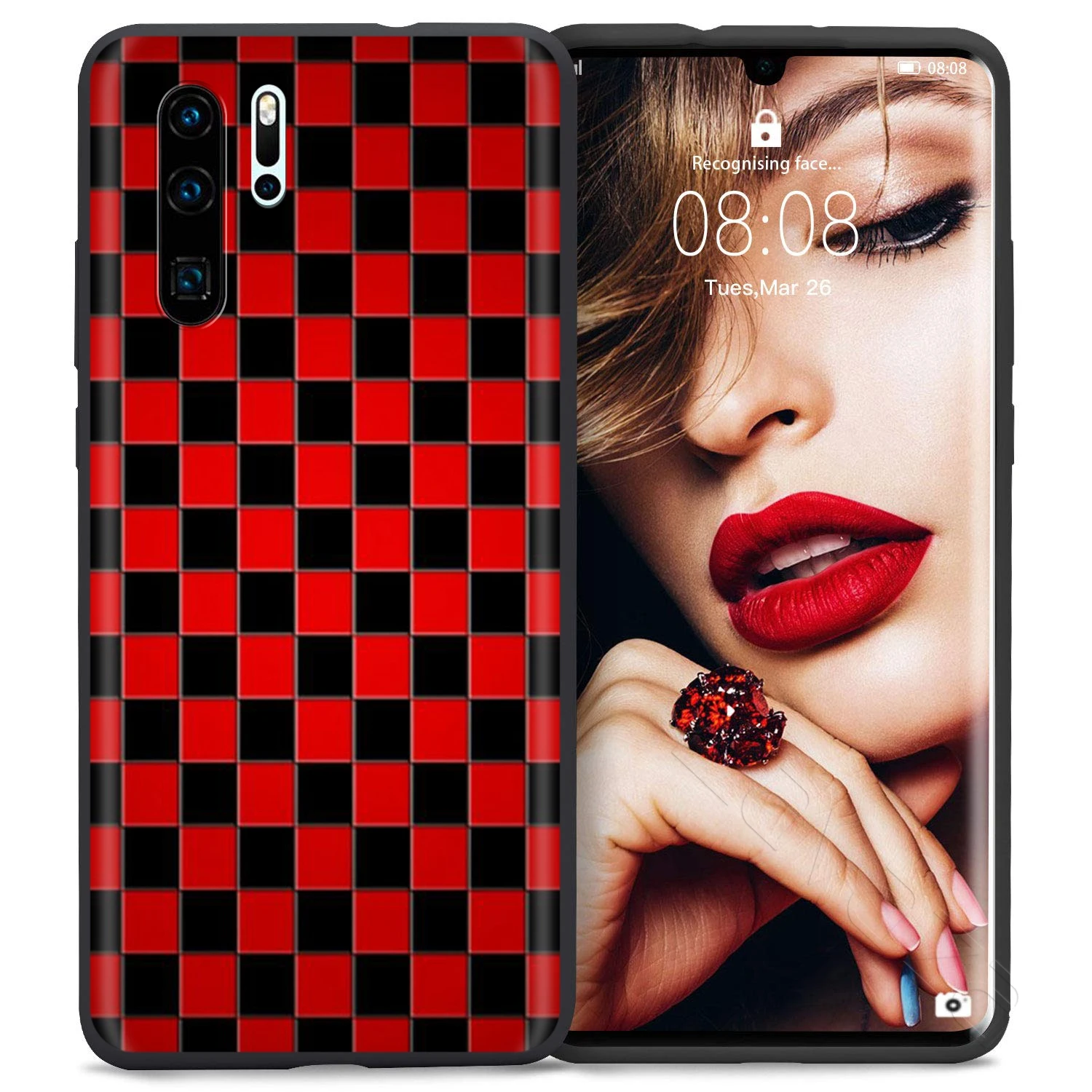 Lavaza шахматный клетчатый чехол для huawei mate Y7 Y9 P8 P9 P10 P20 P30 Lite Pro P Smart Mini - Color: 5