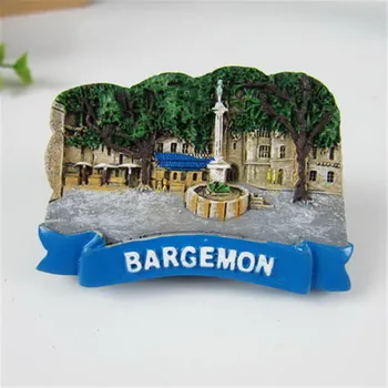 

France Bargemon Fountain Provence-Alpes Tourism Souvenir Fridge Magnets Home Decor