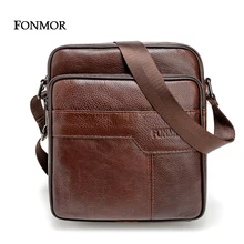 2016 Nouvelle Marque Hommes de Cuir Véritable messager Sac Vintage Vache Bandoulière Sacs pour homme bolso hombre hommes sacs