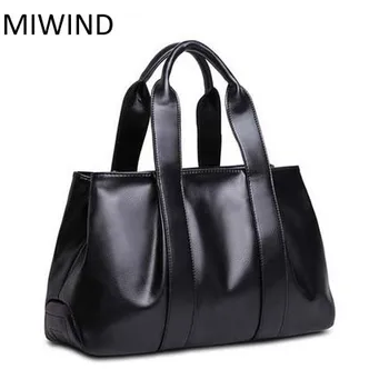 

Free Shipping MIWIND Fashion Handbags Famous Brand Bags High Quality Handbags Women PU Leather Shoulder Bag WU2655