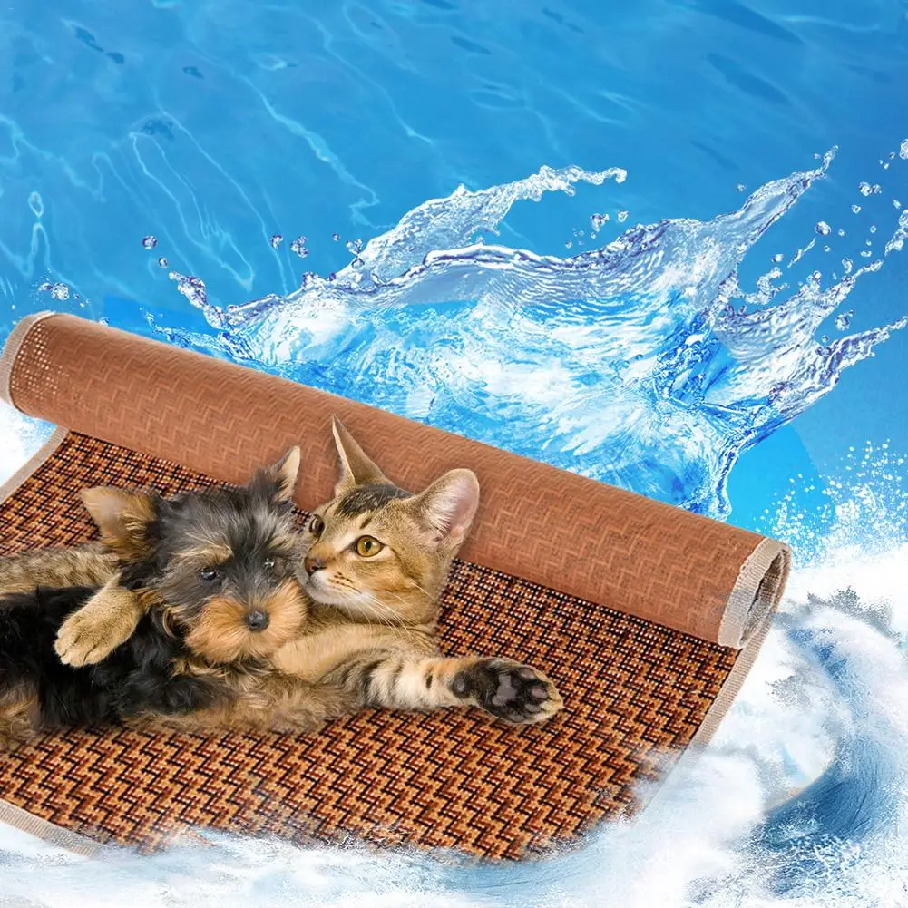 

Pet Cooling Mat Dog Cat Summer Sleeping Bag Cool Mat pad For Small Animals Soft Rabbit Nest Puppy Mats Pet dog cat Products