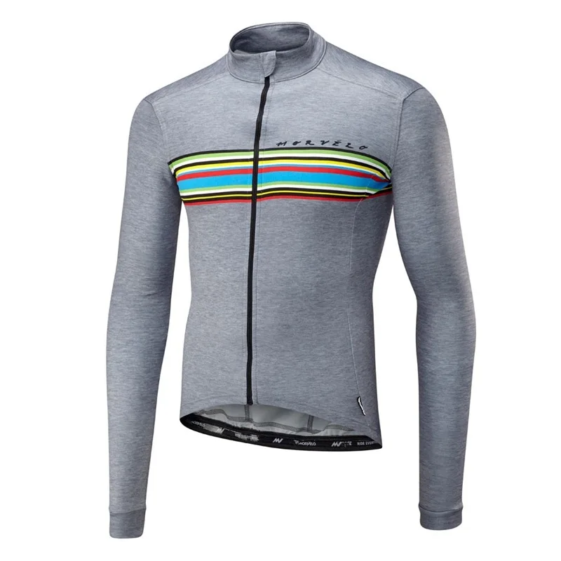 2019 Велоспорт Джерси Pro весна/осень Команда Morvelo длинный рукав Мужская