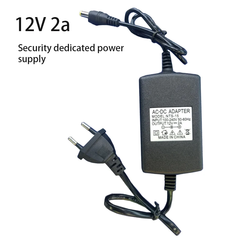 

Power Supply 12V 2A Security camera power Supply 12 Volt LED Driver AC 110V 220V to DC 12V Power Adapter LED Strip Light