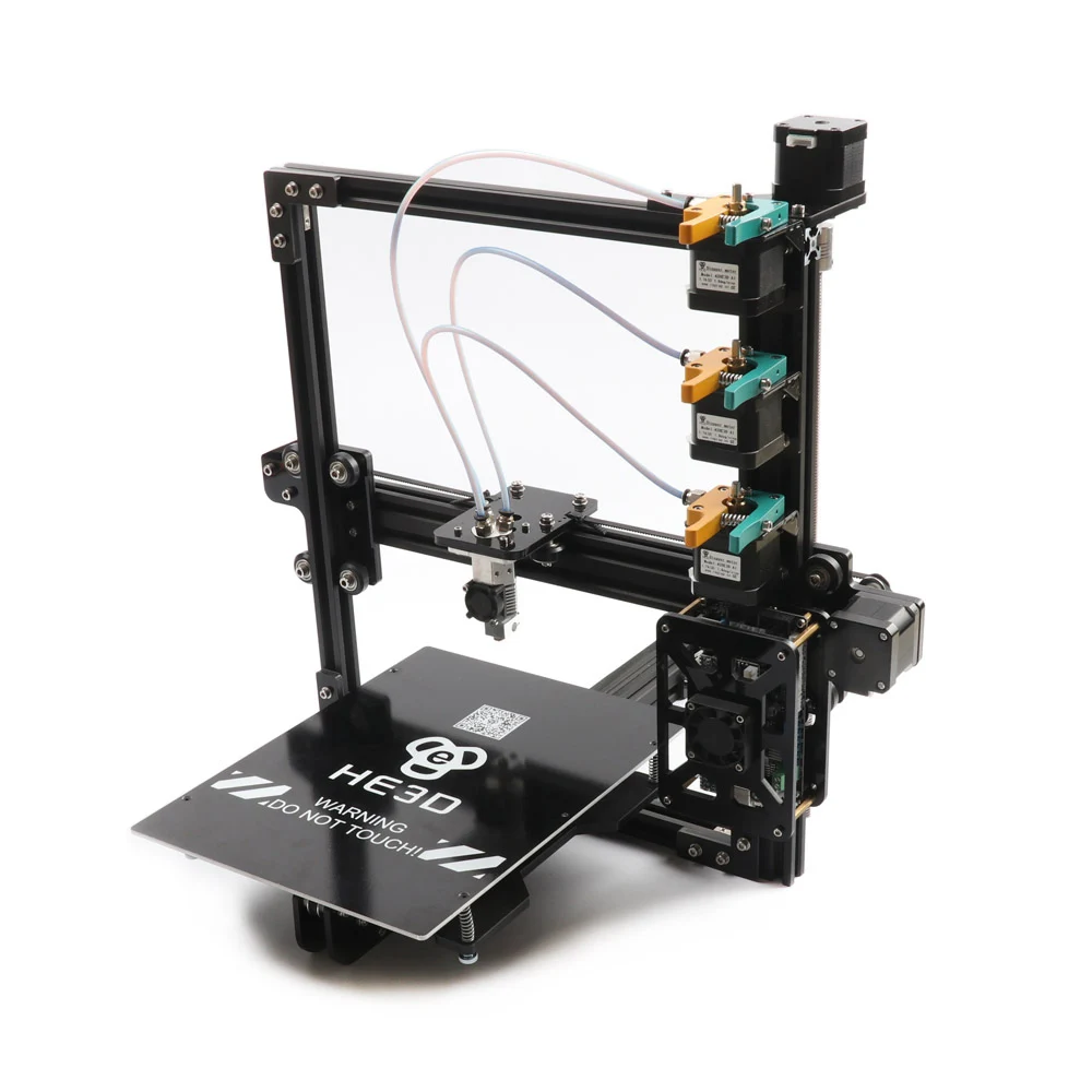 Авто Уровень большая площадь сборки HE3D reprap Высокая точность EI3 Diy 3D принтер два рулона PLA нити для подарка