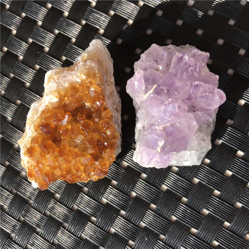 

natural citrine quartz crystal gemstone cluster meditation reiki healing chakra rough crystal specimen amethyst crystal