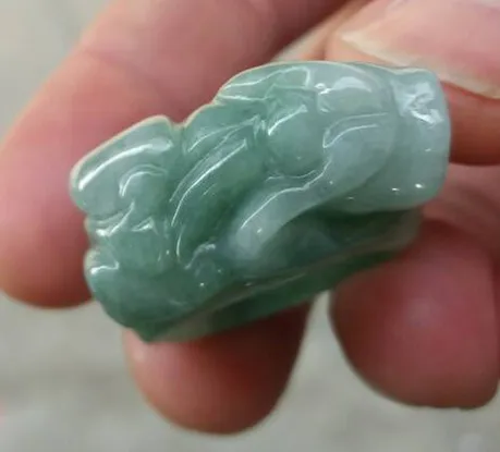 Горячее надувательство Зеленый жадеит кольца ручной работы Jadeite BanZhi мужские модные кольца для пальцев ювелирные изделия