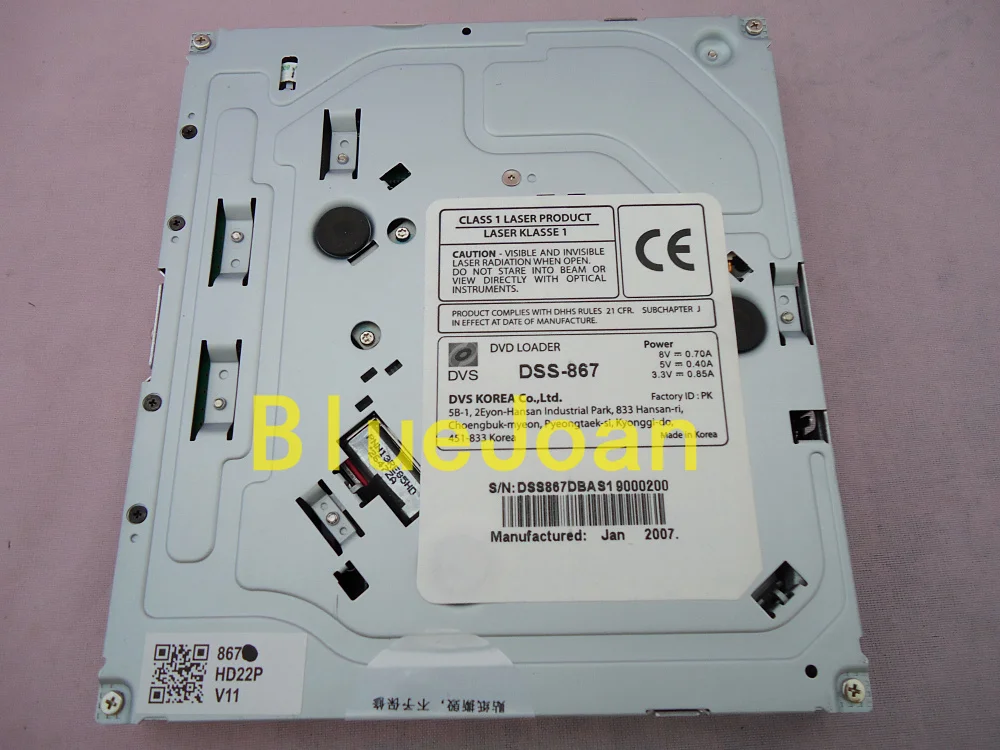 Original new DVS KOREA DVD LOADE DSS-867 CLASS 1 LASER PRODUCT mechanism FOR Meridian F80 CD AM FM - ANKUX Tech Co., Ltd