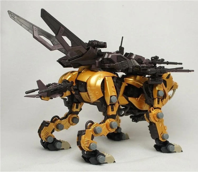 BT модель здания Наборы: ZOIDS EZ 016 сабля Тигровая Gold 1:72 Масштаб полной боевой Пластик