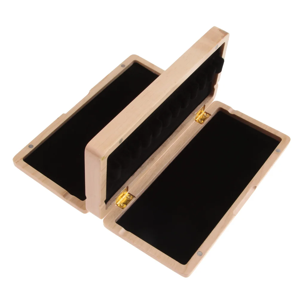 Durable Double Layers Bassoon Reeds Storage Case Box for 22 Reeds 