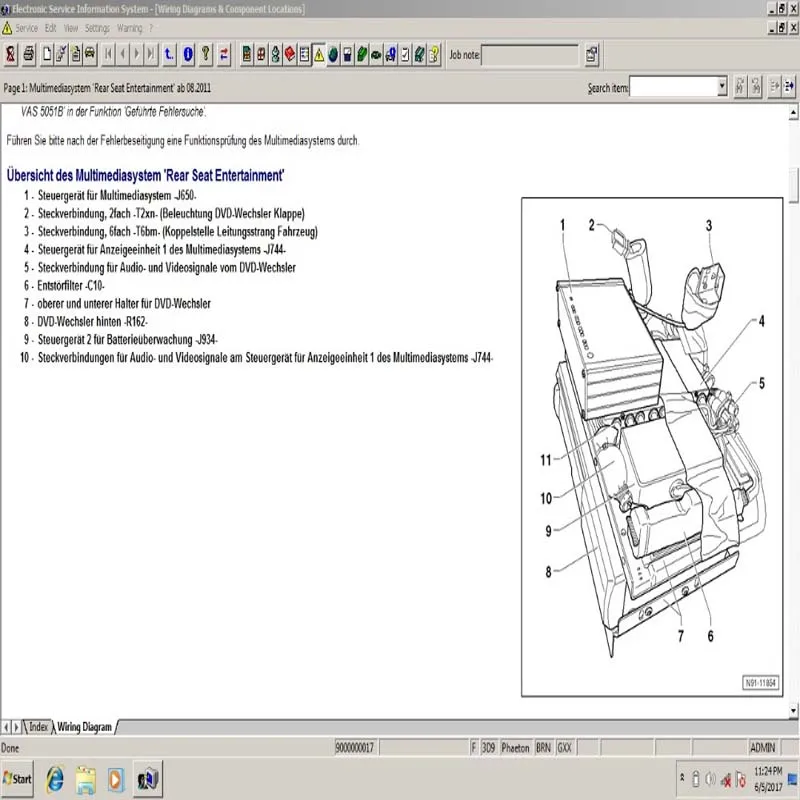  El Software más nuevo Elsawin 5.3y ELSAwin 52 se instaló bien con 500GB HDD en CF-19 ordenador port