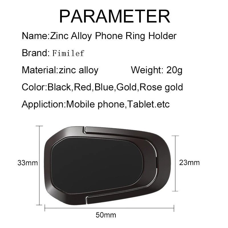 Fimilef Universal Phone Holder Black Red Finger Ring Holder for iPhone xiaomi Samsung Phone Stand Mobile Phone Holders & Stands Fimilef Universal Phone Holder Black Red Finger Ring Holder for iPhone xiaomi Samsung Phone Stand Mobile Phone Holders & Stands